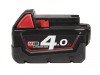 Milwaukee Power Tools M18 B4 REDLITHIUM-ION Slide Battery Pack 18V 4.0Ah Li-Ion