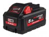 Milwaukee Power Tools M18 HB5.5 HIGH OUTPUT Slide Battery Pack 18V 5.5Ah Li-ion
