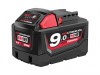 Milwaukee Power Tools M18 B9 REDLITHIUM-ION Slide Battery Pack 18V 9.0Ah Li-Ion