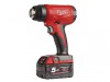 Milwaukee Power Tools M18 BHG-502 Cordless Heat Gun 18V 2 x 5.0Ah Li-ion