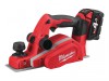 Milwaukee Power Tools M18 BP-402C Planer 18V 2 x 4.0Ah Li-ion