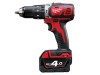 Milwaukee Power Tools M18 BPD-402C Compact Combi Drill 18V 2 x 4.0Ah Li-ion