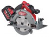 Milwaukee Power Tools M18 FCS66-121C FUEL Circular Saw 18V 1 x 12.0Ah Li-ion