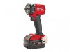 Milwaukee Power Tools M18 FIW2F38-502X FUEL 3/8in Friction Ring Impact Wrench 18V 2 x 5.0Ah Li-ion