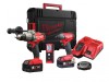 Milwaukee Power Tools M18 FPDKIT-502 FUEL Triple Pack 18V 2 x 5.0Ah Li-ion