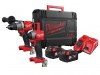 Milwaukee Power Tools M18 FPP2A2  FUEL Gen 3 Twin Pack 18V 2 x 5.0Ah Li-ion