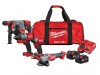 Milwaukee Power Tools M18 FPP4G2-502B FUEL Powerpack 18V 2 x 5.0Ah Li-ion
