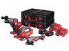 Milwaukee Power Tools M18 FPP4K2 PACKOUT Kit 18V 2 x 5.0Ah Li-ion