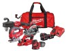 Milwaukee Power Tools M18 FPP5L FUEL Woodworking Kit 18V 3 x 5.0Ah Li-ion