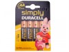 Miscellaneous Duracell Alkaline (Repack) MN1500 Batteries AA Pack of Four