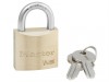 MasterLock V Line Brass 30mm Padlock - Keyed Alike 243