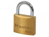 MasterLock V Line Brass 35mm Padlock