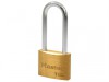 MasterLock V Line Brass 50mm Padlock - 64mm Shackle