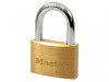 MasterLock V Line Brass 70mm Padlock - Keyed Alike 21313