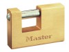 MasterLock Rectangular 76mm Solid Body Shutter Lock