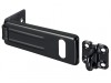 MasterLock Wrought Steel Hasp 115mm - Black Matt