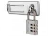 MasterLock Hasp 89mm + 3 Digit Combination Padlock 30mm