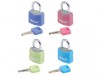 MasterLock Aluminium Coloured Vinyl Cover 20mm Padlock - Keyed Alike x 4
