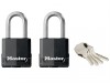 MasterLock Excell Weather Tough 48mm Padlock - Keyed Alike x 2