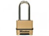 MasterLock Excell 4 Digit Combination 50mm Padlock - 51mm Shackle