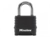 MasterLock Excell 4 Digit Black Combination 50mm Padlock