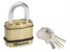 MasterLock Excell Brass Finish 45mm Padlock