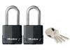 MasterLock Excell Weather Tough 54mm Padlock - 51mm Shackle Keyed Alike x 2