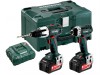 Metabo 2.1.3 Combi & Impact Driver Twin Pack 18V 2 x 4.0Ah