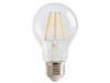 Masterplug LED Classic Clear Filament Bulb E27 (ES) Non-Dimmable 810 Lumen 6 Watt 2700K