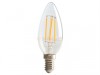 Masterplug LED Candle Clear Filament Bulb E14 (SES) Non-Dimmable 250 Lumen 2 Watt 2700K