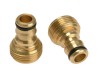 Rehau Brass Male Connector 3/4in