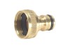 Rehau Brass Tap Connector 3/4in