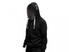 Roughneck Clothing Zip Hooded Sweatshirt Black / Grey   X Large