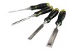 Roughneck Professional Bevel Edge Chisel Set of 4
