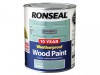 Ronseal 10 Year Weatherproof Wood Paint Duck Egg Blue Satin 750ml