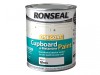 Ronseal One Coat Cupboard & Melamine Paint White Gloss 750ml