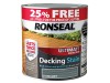 Ronseal Ultimate Decking Stain Stone Grey 2 Litre + 25%