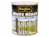 Rustins Matt Paint Black 1 Litre