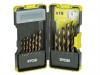 Ryobi RAK-19HSS HSS Drillbit Set (19-Piece)