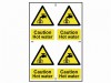 Scan Caution Hot Water