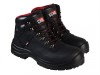 Scan Serval Black Ankle Boots UK 11 Euro 46