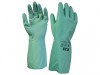 Scan Nitrile Gauntlets with Flock Lining Large (Size 9)