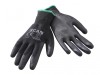 Scan Black PU Coated Gloves (Pack 10)