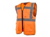 Scan Hi-Vis Utility Waistcoat Orange - L (44in)