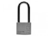 Scan Stainless Steel Padlock 50mm Long Shackle