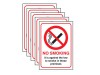 Scan No Smoking Pack (5) Rigid