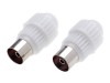 SMJ Coaxial Plugs Female Twin Pack