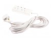 SMJ Extension Lead 240 Volt 2 Way 13A 5 Metre Neon