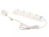 SMJ Extension Lead 240 Volt 4 Way 13A Surge Protection 2 Metre