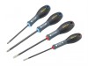 Stanley Tools 062061 Diamond Tip Screwdriver Set 4 Piece SL/PZ